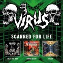 VIRUS - Scarred For Life - BOX 3-CD
