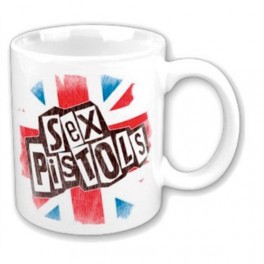 SEX PISTOLS - British Flag Logo - MUG