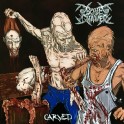 BONE GNAWER / THE SKELETAL - Carved / Remains - Split LP