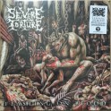 SEVERE TORTURE - Feasting On Blood - LP Clear/Blood Splatter