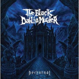 THE BLACK DAHLIA MURDER - Nocturnal - LP Blue White Marbled