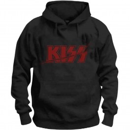 KISS - Slashed Logo - Hood