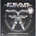 FEAR FACTORY - Aggression Continuum - 2-LP Blue Ocean / White Marbled Gatefold