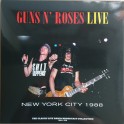 GUNS N' ROSES - Live In New York City 1988 - LP Jaune