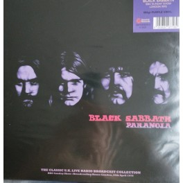 BLACK SABBATH - Paranoia (BBC Sunday Show : Broadcasting House London 26th April 1970) - LP Purple