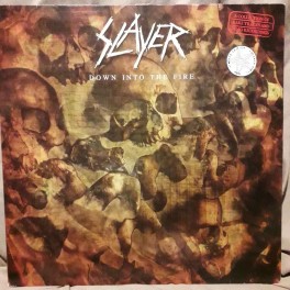SLAYER - Down Into The Fire - LP rouge occasion