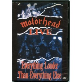 MOTORHEAD - Everything Louder Than Everything Else - DVD MOTORHEAD - Everything Louder Than Everything Else - DVD