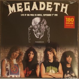 MEGADETH - Live At San Paolo Do Brasil, September 2nd 1995 - LP Color MEGADETH - Live At San Paolo Do Brasil, September 2nd 1995 - LP Color