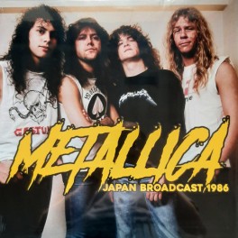 METALLICA - Japan Broadcast 1986 - 2-LP Blanc Gatefold