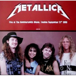 METALLICA - Live At The Hammersmith Odeon (London September 21, 1986) - Red LP 
