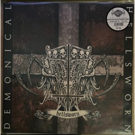 DEMONICAL - Hellsworn - LP White/Grey/Black Marble 