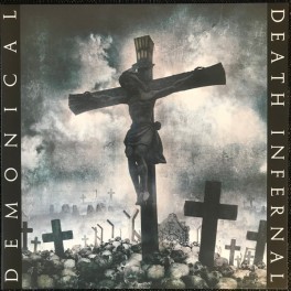 DEMONICAL - Death Infernal - LP White/Grey/Black Marble Ltd