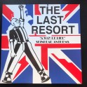 THE LAST RESORT - A Way Of Life - Skinhead Anthems - LP White With Blue Splatter