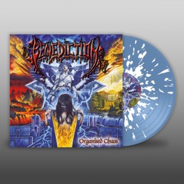 BENEDICTION - Organised Chaos - 2-LP Light Blue w/White Splatter Gatefold
