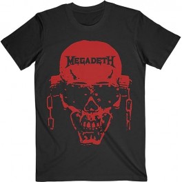 MEGADETH - Vic High Contrast Red - TS