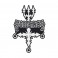 Patch DISSECTION - Logo Cross Cut