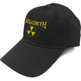 Baseball Cap - MEGADETH - Hazard Logo