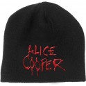 ALICE COOPER - Red Logo - Bonnet