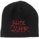 ALICE COOPER - Red Logo - Beanie