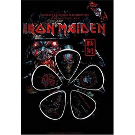 GUITAR PICKS - IRON MAIDEN "Senjutsu"- 5 Pack