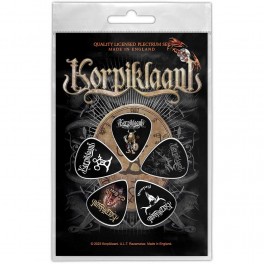 GUITAR PICKS - KORPIKLAANI "Shaman" - 5 Pack