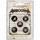 BADGES - AIRBOURNE "Boneshaker" - lot de 5