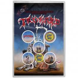 BUTTON BADGE - TANKARD - 5 Pack