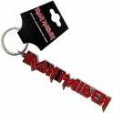 KEYRING - IRON MAIDEN - Red Logo