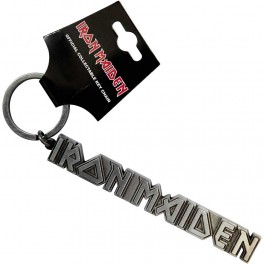 PORTE-CL&Eacute; - IRON MAIDEN - Silver Logo