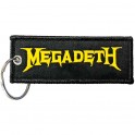 PORTE-CL&Eacute; - MEGADETH - Logo Woven Patch