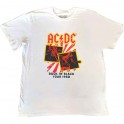 AC/DC - Back In Black Tour 1980 - White TS 