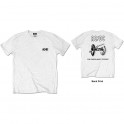 AC/DC - Logo Pocket / For Those About Rock - White TS 