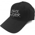 Baseball Cap - ALICE COOPER - Silver Logo