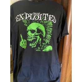 THE EXPLOITED - Green Fuck Skull - TS THE EXPLOITED - Green Fuck Skull - TS