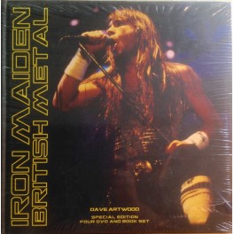 IRON MAIDEN - British Metal - Earbook 4-DVD + Book Set