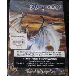 RHAPSODY - Power Of The Dragonflame - CD + DVD Digi Fourreau