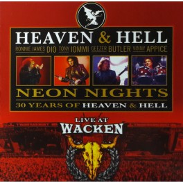 HEAVEN AND HELL - Neon Nights • 30 Years Of Heaven & Hell • Live At Wacken - CD HEAVEN AND HELL - Neon Nights • 30 Years Of Heaven & Hell • Live At Wacken - CD