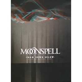 MOONSPELL - From Down Below (Live 80 Meters Deep) - 2-DVD + BluRay + CD MOONSPELL - From Down Below (Live 80 Meters Deep) - 2-DVD + BluRay + CD