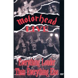 MOTORHEAD - Everything Louder Than Everything Else - DVD MOTORHEAD - Everything Louder Than Everything Else - DVD