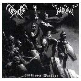 GROM / WULFGRAVF - Fullmoon Warfare - Split CD GROM / WULFGRAVF - Fullmoon Warfare - Split CD