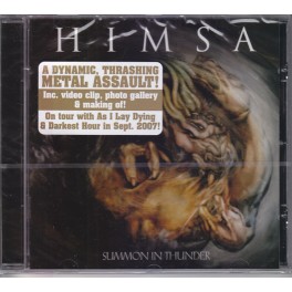 HIMSA - Summon In Thunder - CD Enhanced + CD Sampler