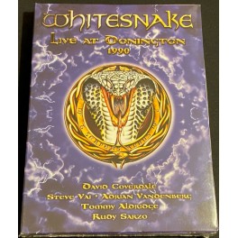 WHITESNAKE - Live At Donington 1990 - 2-CD + DVD Digi WHITESNAKE - Live At Donington 1990 - 2-CD + DVD Digi