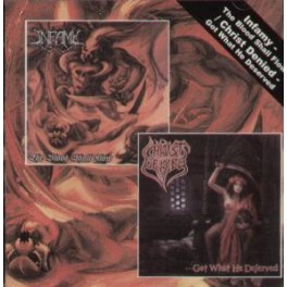 INFAMY / CHRIST DENIED - The Blood Shall Flow / Got What He Deserved - 2-CD