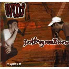 WOOF / 3RD DEGREE BURN - A Split CD - CD