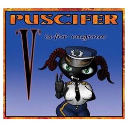 PUSCIFER - V is for vagina - CD Digisleeve